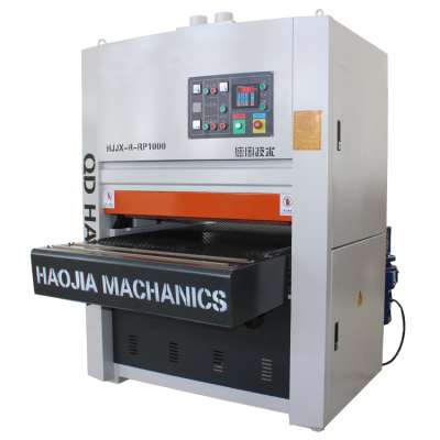 High quality wide belt sanding machine use for wood Sheet